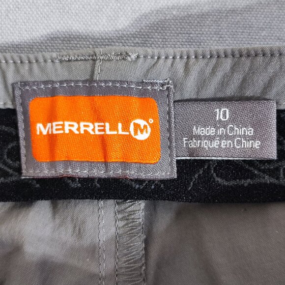 Merrell pants women's size 10 grey colour outdoor hiking active wear pants - Picture 6 of 12
